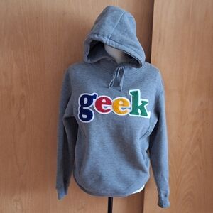 Geek Gray Sweatshirt Small